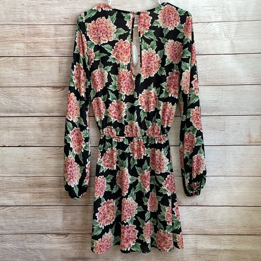 SHOW ME YOUR MUMU RAINEY MINI DRESS IN FLORAL PRINT‎